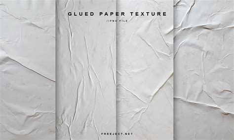 Free Download Glued Paper Texture - PNG File