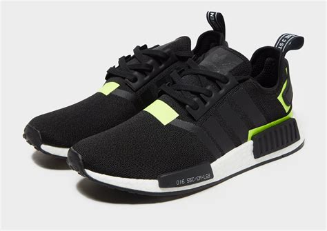 adidas Originals Synthetic Nmd R1 in Black/Green (Black) for Men - Lyst