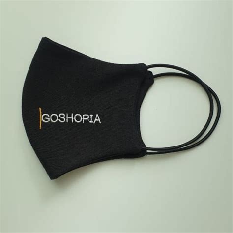 Branded Logo Fabric Masks » Goshopia: Sustainable Fashion