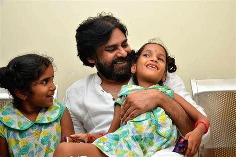 Pawan Kalyan plays with kids