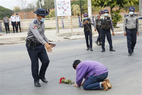 Protests against the military coup in Myanmar