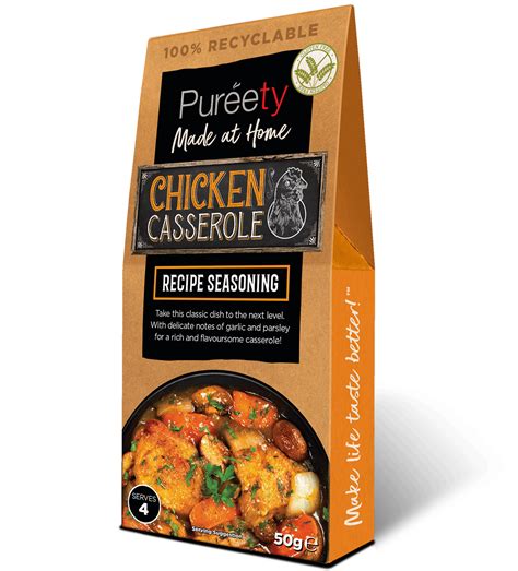 Chicken Casserole Recipe Seasoning - Pureety