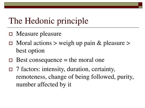 PPT - The Hedonic Calculus PowerPoint Presentation, free download - ID:6835581