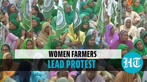 Women take centre stage at farmers’ protest sites on International Women’s Day | Hindustan Times