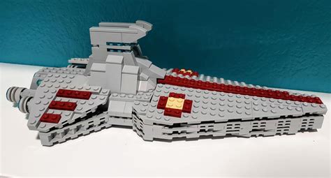 I built a Venator out of lego! : r/clonewars