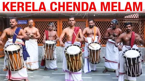 South Indian Drummers | Amazing Indian Drums | Master Drummers of Kerala | Chenda Melam ...