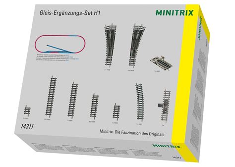 Minitrix - H1 Track Extension Set - E-trains