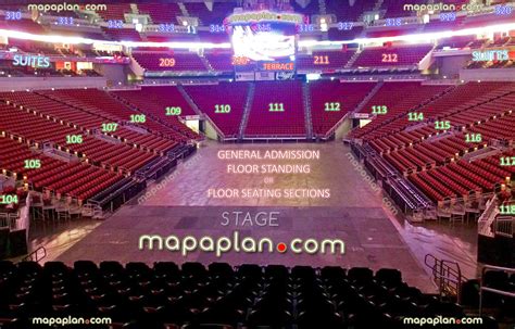 Louisville KFC Yum! Center seating chart - View from stage showing ...