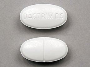 Pill Finder: BACTRIM-DS White Elliptical / Oval - Medicine.com