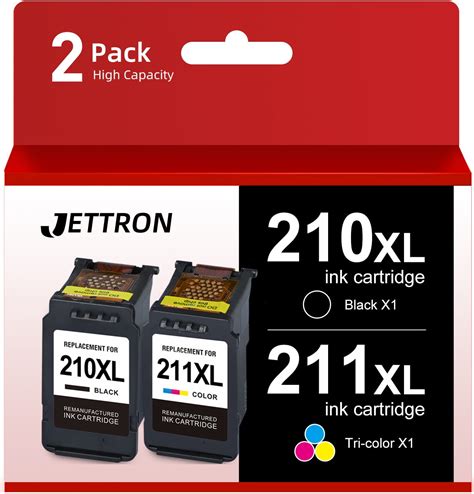 210XL 211XL Ink for Canon Ink 210 and 211 PG-210XL CL-211XL Ink ...