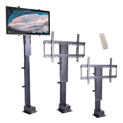 Motorized TV Lift Stand with Remote Control for Big Panel 30"-60 ...