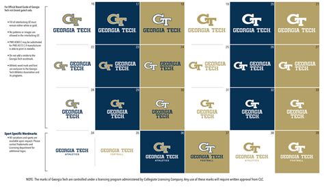 Georgia Tech Yellow Jackets | Official Athletic Site | Brand Guidelines ...