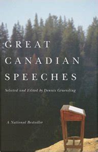 Great Canadian Speeches – Great Canadian Speeches