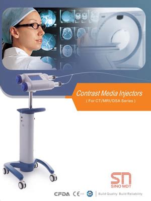 Syringes for injector of contrast dye mri,gadolinium enhanced mri-Sinomdt