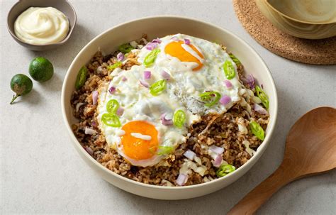 Sisig Fried Rice with Calamansi Mayo Recipe | Pepper.ph