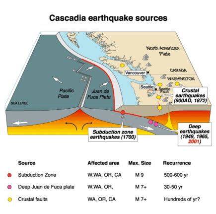 1700 Cascadia earthquake - Wikipedia