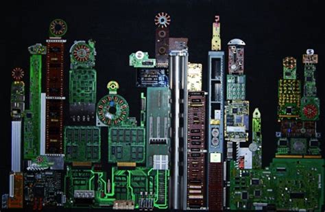 Computer Parts Sculptures (35 photos) | KLYKER.COM