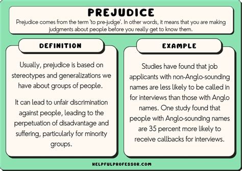 17 Prejudice Examples (2024)