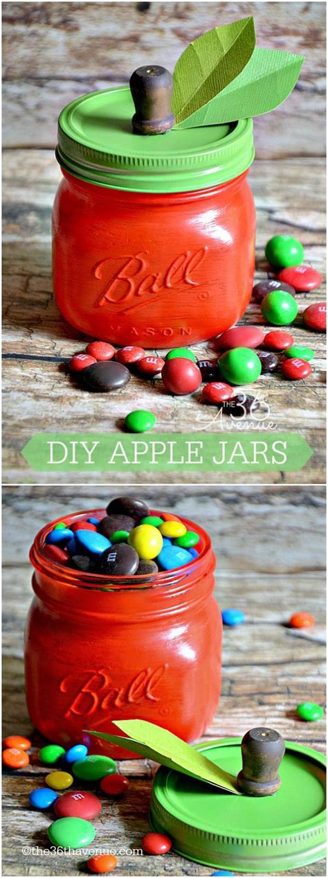 20+ Awesome Upcycled & DIY Teacher Gifts - Giddy Upcycled | Baby food jar crafts, Teachers diy ...