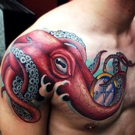 25 best Blue-ringed Octopus Tattoo images on Pinterest | Tentacle ...