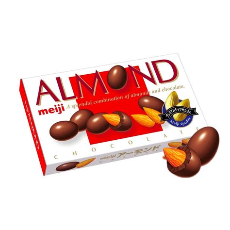 MEIJI Chocolate Almonds 88g - Made in Japan - TAKASKI.COM