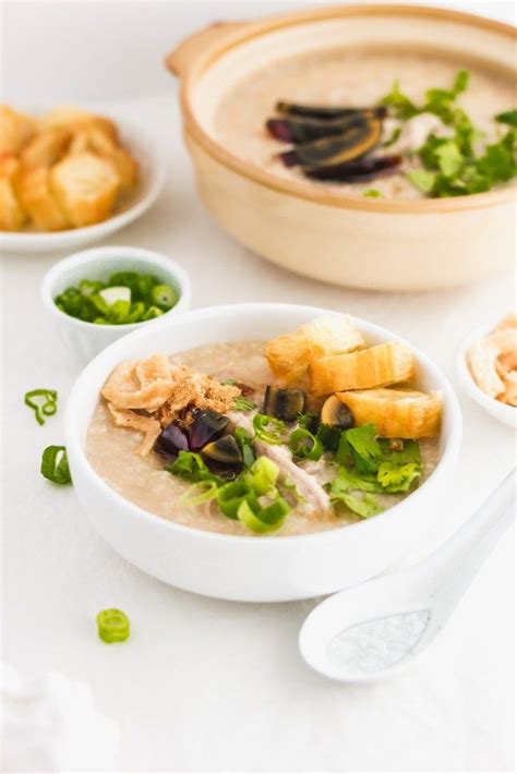 Preserved Century Egg Pork Congee – Sift & Simmer What Is Congee, Asian ...