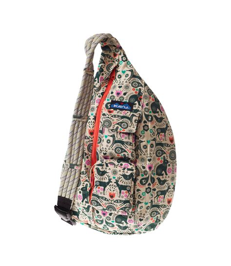 The KAVU Rope Sling Bag isn't like other ergonomically designed bags, it's combined fashion with ...