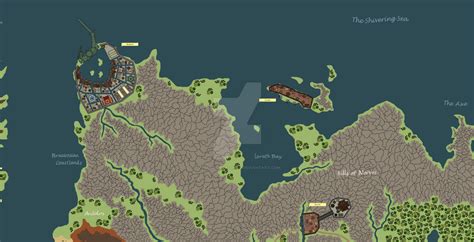 Essos Map: Braavos Lorath Norvos by JurassicWorldFan on DeviantArt