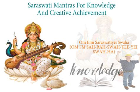 Saraswati Mantras For Knowledge And Creative Achievement