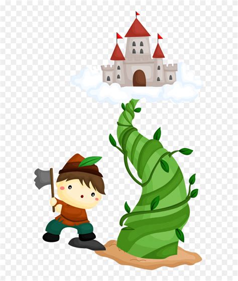 Jack And The Beanstalk Clip Art Black And White