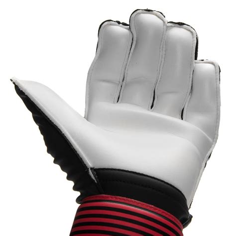 adidas Goalkeeper Gloves ACE Fingersave Junior - Black/Red Kids