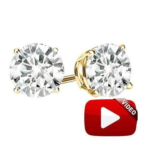 LIMITED ITEM ! 2/3 CT SPARKLING CHOCOLATE DIAMOND 10KT SOLID GOLD EARRINGS STUD wholesalekings ...