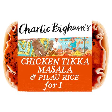 Charlie Bigham's Chicken Tikka Masala & Pilau Rice Serves 1 403g | Zoom