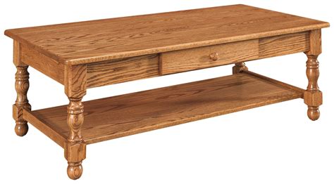 Country Coffee Table | Amish Solid Wood Coffee Tables | Kvadro Furniture