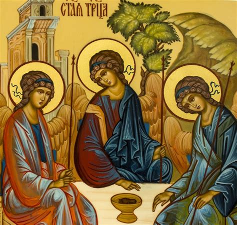 Orthodox icon Holy Trinity Andrei Rublev Russian icon | Etsy