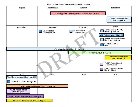 libreng Draft Calendar