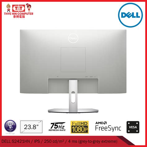 DELL S2421HN IPS AMD FREE SYNC 24" MONITOR - thyehincomputer.com.my