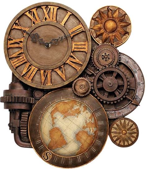 Steampunk Wall Clock [pic] - Global Geek News