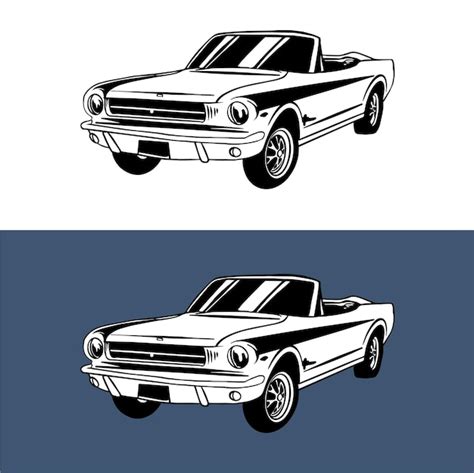 Premium Vector | Vintage car vector illustration