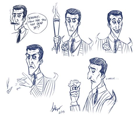 Don't starve - Maxwell sketches by TheCreatorsEye on DeviantArt