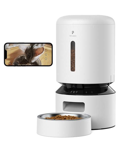 PETLIBRO Automatic Cat Feeder with Camera, 1080P HD Video with Night ...