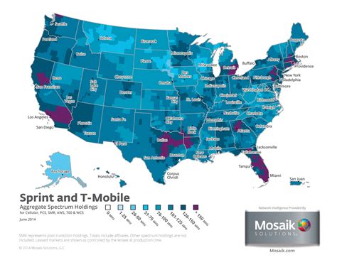 What Would A Merger Between Sprint And T-Mobile Mean For Customers? - Metropcs Coverage Map ...