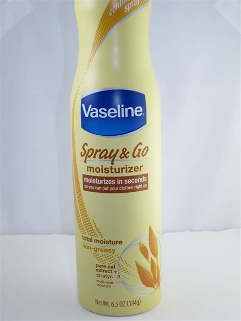 Vaseline Spray & Go Moisturizer Review – Musings of a Muse