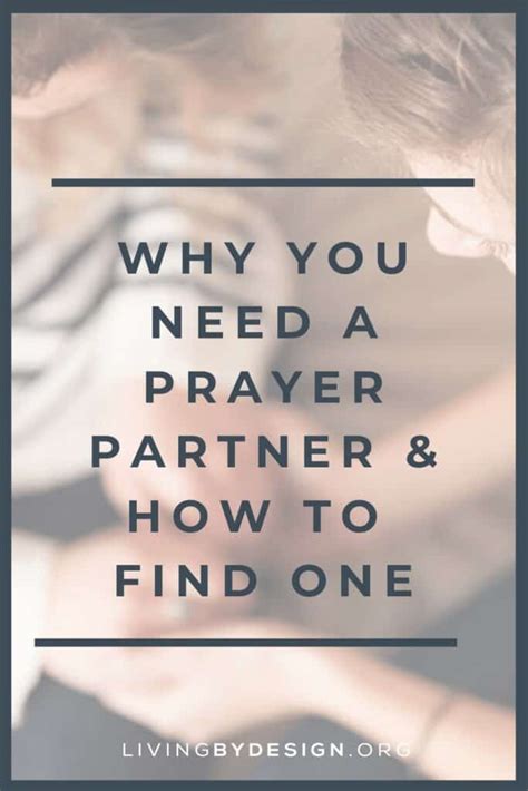 Why You Need a Prayer Partner + How to Find One