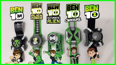 EVOLUÇÃO DO OMNITRIX - BEN 10 - YouTube