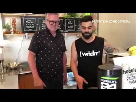 VIRAT KOHLI MAKING HERBALIFE SHAKE || OFFICIAL GULSHAN || HERBALIFE ...