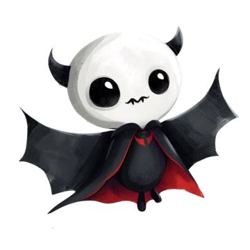 Cute Spirit Ghost In Vampire Costume, Ghost, Halloween, Horror PNG ...