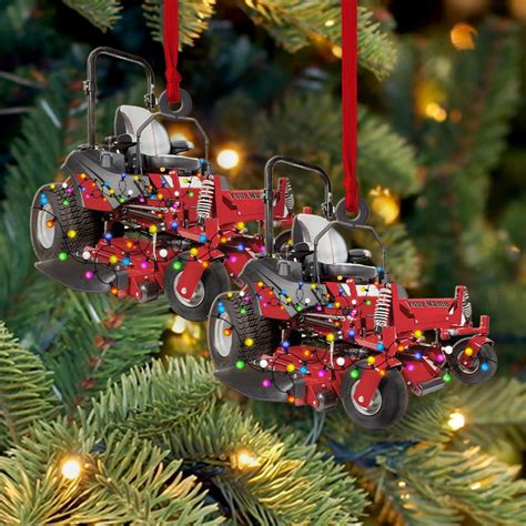 Personalized Lawn Mowers Christmas Tree Ornament Riding - Etsy