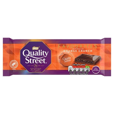 Quality Street Orange Crunch Chocolate Sharing Bar | Ocado