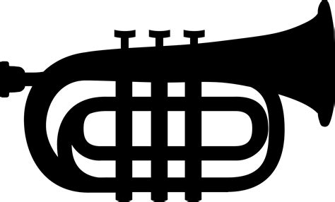 Clipart trumpet icon image #37323